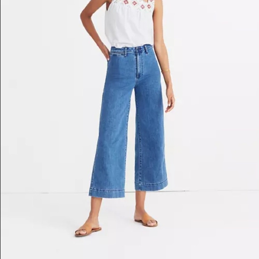 Madewell Emmett wide-leg jeans